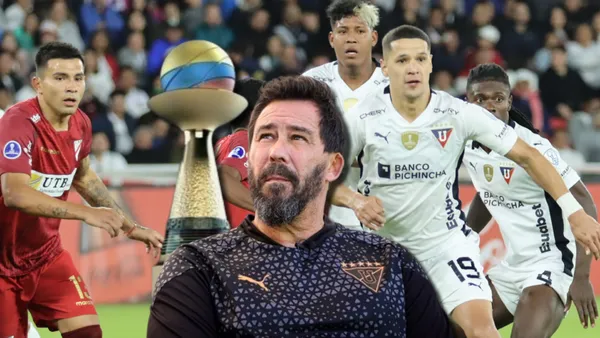 Liga de Quito y Pablo Sánchez / Foto: API