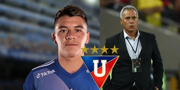 Liga quiere a Diego García y lo que dijo el técnico de Emelec
