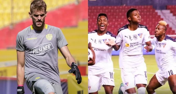 Liga de Quito busca un arquero para el 2022 y se habla de la posibilidad de Javier Burrai, a manera de trueque, por un jugador que quiere Barcelona SC para su delantera