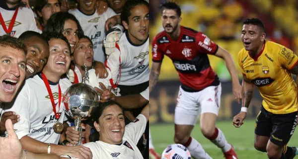 Liga de Quito consiguió derrotar a los brasileños y alzar la Copa Libertadores del 2008, mientras que Barcelona SC se quedó a un paso de la final cayendo ante Flamengo. ¿LDU alcanzó la gloria por tener mejor plantel que BSC?