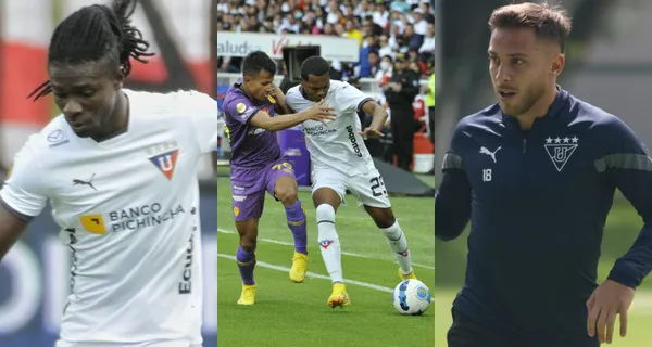 Liga de Quito empata en el primer tiempo contra Aucas y un jugador albo se pone el traje de líder en el plantel