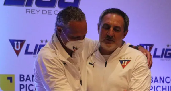 Liga de Quito empató contra Delfín SC y hasta Pablo Marini reconoció que está fuera de la Libertadores. Pese a ello dio una excusa que solo enojó más a los hinchas