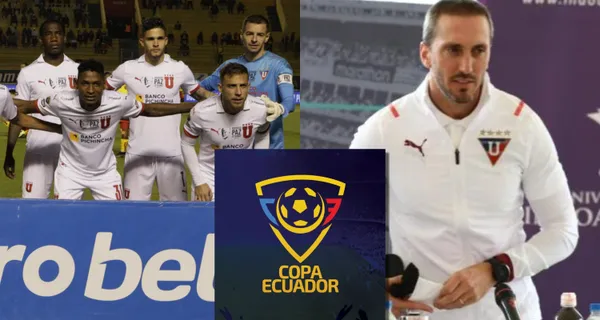 Liga de Quito es el campeón actual de la Copa Ecuador y Luis Zubeldía ensayó la alineación para buscar el pase ante Manta