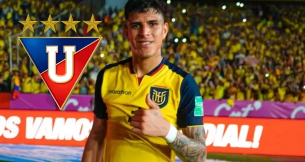 Liga de Quito está en alza y un jugador de la defensa se siente con confiaza. Le gusta que le comparen con Piero Hincapié