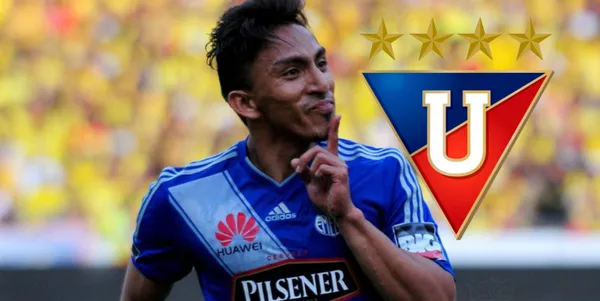 Liga de Quito está apostando todo por Ángel Mena