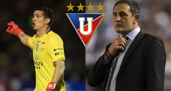 Liga de Quito está esperando por contratar a un nuevo portero para el 2022. A Pablo Marini no le convence Jorge Pinos pese a que es el mejor jugando con los pies
