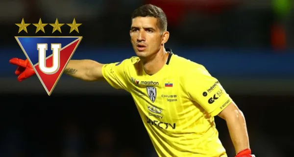 Liga de Quito está negociando con Hernán Galíndez en lugar de Adrián Gabbarini pero Roberto Bonafont mencionó a Jorge Pinos. El portero respondió en sus redes sociales