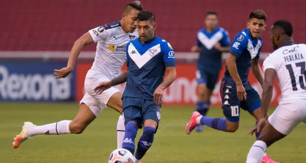 Liga de Quito hizo un papelón en Argentina cayendo 3 por 1 ante Vélez y uno de los jugadores que quedó en la historia grande del equipo ecuatoriano celebró sin tapujos