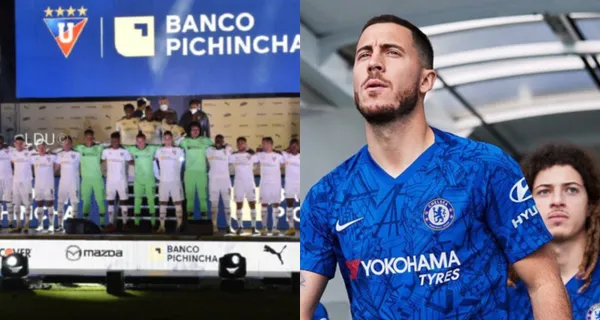 Liga de Quito hizo un show innovador en la Noche Blanca como se ha visto antes en Europa