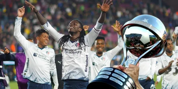 Liga de Quito jugó un buen partido frente a Defensa y Justicia para estar en la final