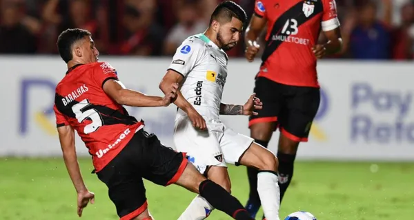 Liga de Quito le está ganando a Goianiense en Sudamericana y un jugador albo destacó sobre el resto