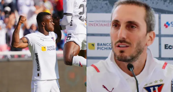 Liga de Quito le ganó a Deportivo Cuenca y anotó José Angulo. Zubeldía habló sobre traer a otro delantero