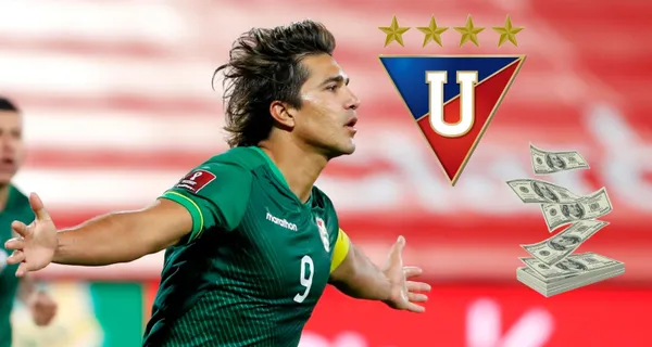 Liga de Quito le hace falta reforzar su delantera y este sueldo le ofrecería a Moreno Martins