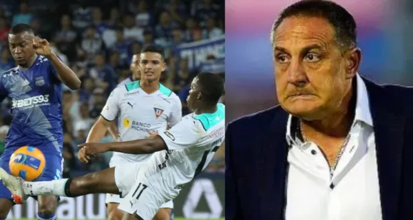 Liga de Quito perdió ante Emelec en Guayaquil y Marini perdió los papeles con un jugador que le ha salvado antes al DT