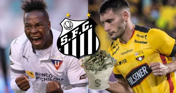 Liga de Quito se desprende de Jhojan Julio que hizo maletas para jugar en Santos, ya que no concretaron la llegada de Emmanuel Martínez de Barcelona SC