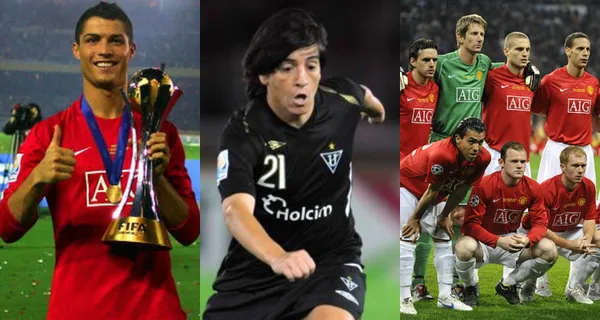 Liga de Quito se enfrentó a Manchester United en la final del Mundial de Clubes y aunque Cristiano Ronaldo tenía la intención de quedarse con la 21, revelaron que el Piojo prefirió intercambiarla con otra de sus figuras