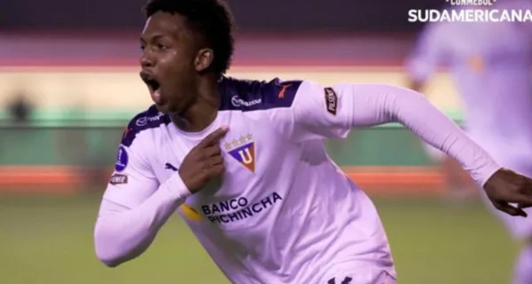Liga de Quito se frota las manos porque Liga de Quito puede ganar millones de dólares si decide venderlo al extranjero ahora que está en gran momento goleador