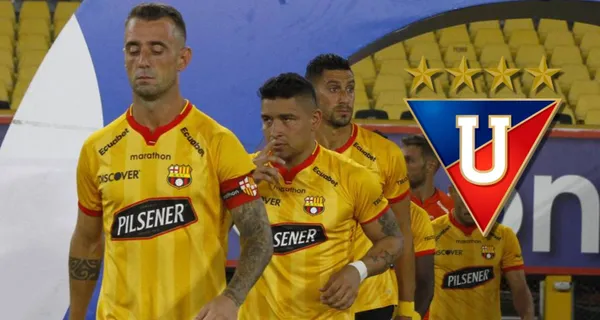 Liga de Quito se mueve en el tema de fichajes y tiene entre ceja y ceja a este jugador que es de los registros de Barcelona SC