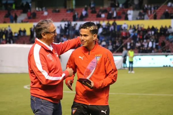 Liga de Quito no tiene en mente desprenderse de Jordy Alcívar y rechazó una jugosa oferta