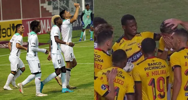 Liga de Quito y Barcelona SC viven situaciones diferentes y reaccionaron a su modo luego de sus partidos en torneos internacionales