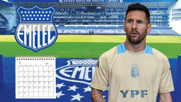 Lionel Messi (Foto tomada de: Emelec/Lionel Messi/Wikipedia/Mundo Deportivo)