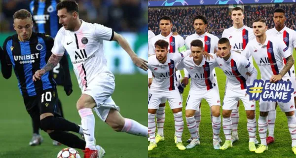 Lionel Messi hizo su debut con PSG en Champions League en casa de Brujas, pero casi no le pasaron el balón al 10 argentino por lo que tuvo molestias con varios de sus compañeros al final del primer tiempo