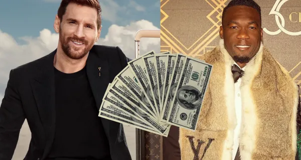 Lionel Messi posó para la marca Louis Vuitton con un traje exclusivo