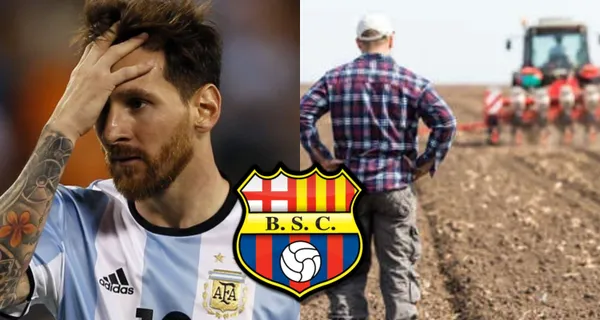 Lionel Messi no pudo pasar a este jugador ecuatoriano, quien además se puso la camiseta de Barcelona SC. Hoy tiene nuevo trabajo