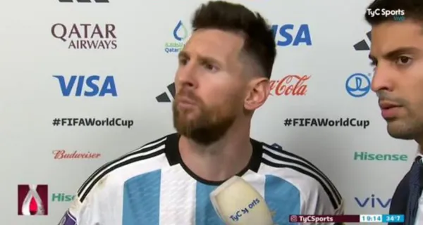 Lionel Messi no se aguantó y con mucha rabia fue insultando a alguien luego del partido ante Países Bajos, mira de quién se trata