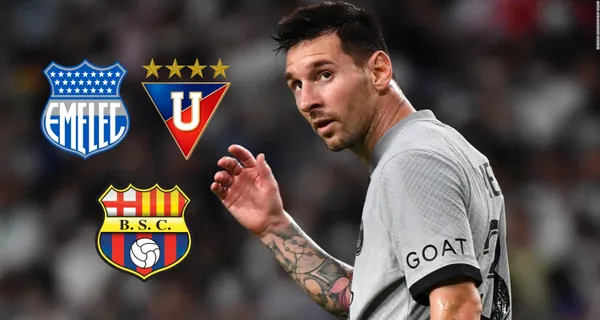 Lionel Messi tiene a un equipo que seguirá desde Francia, y hay un ex Liga de Quito