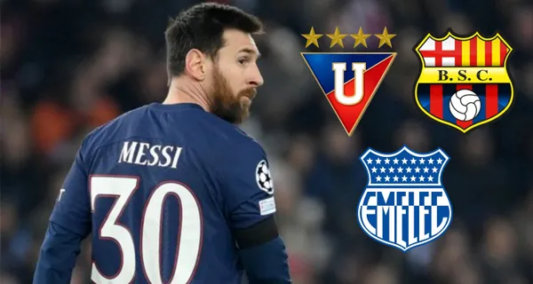 Lionel Messi y el equipo ecuatoriano al que vio cuando era pequeño