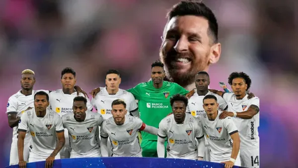 Lionel Messi y Liga de Quito