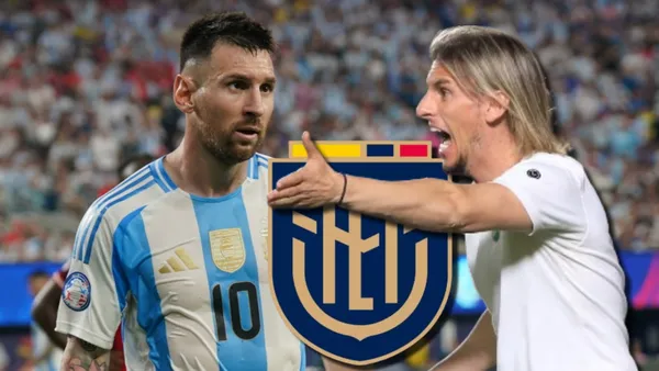Lionel Messi y Sebastián Beccacece / Foto: TOP Mercato