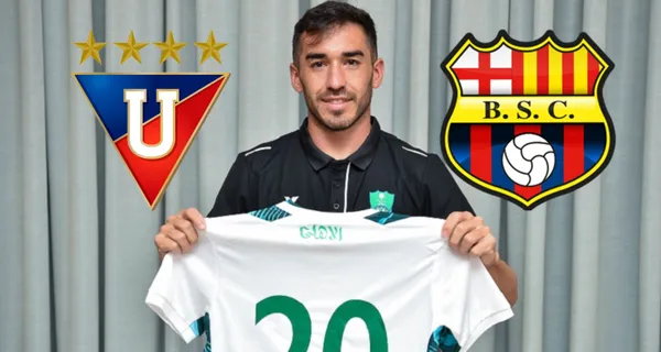 Lisandro Alzugaray dijo que le hubiera gustado jugar en Barcelona SC, pero ahora que fichó por Liga de Quito esto dijo