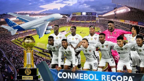 Llamativo momento de los jugadores de Liga de Quito en pleno avión