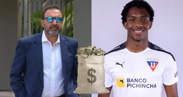 Llegó una oferta desde Newell's a Liga de Quito por Djorkaeff Reasco pero la oferta es muy baja por el 50% de su pase