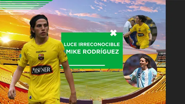 Lo compararon con Messi y así luce hoy en día Mike Rodríguez
