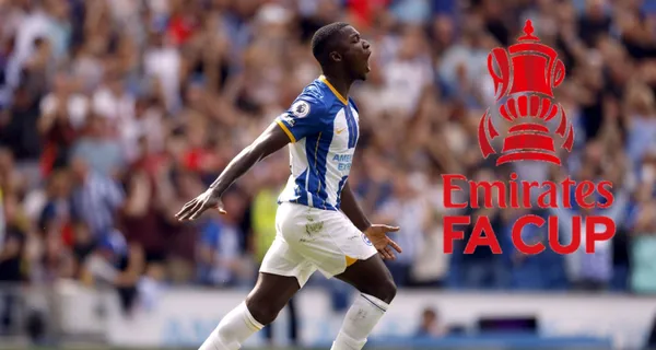 Lo hicieron jugador del partido, pero la FA Cup también le hizo este homenaje a Moisés Caicedo