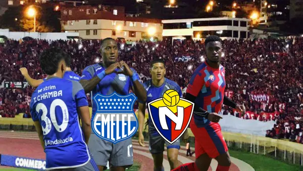 Lo ocurrido antes del partido entre Emelec y El Nacional