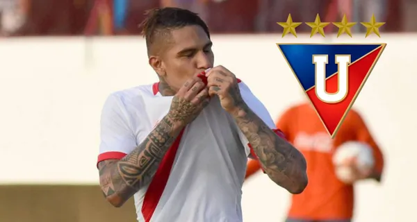 Lo primero que hizo Paolo Guerrero luego de que lo oficializó Liga de Quito