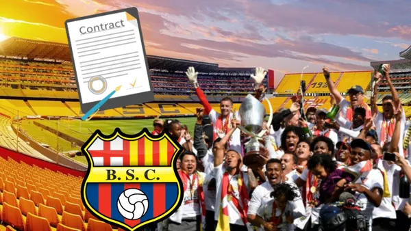 Lo que aclaró el nuevo fichaje de BSC sobre su contrato, fue campeón con LDU