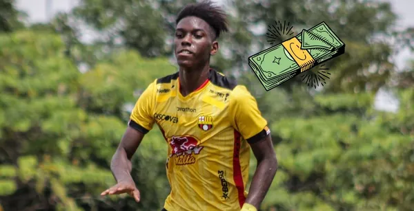 Lo que cobra Allen Obando en Barcelona