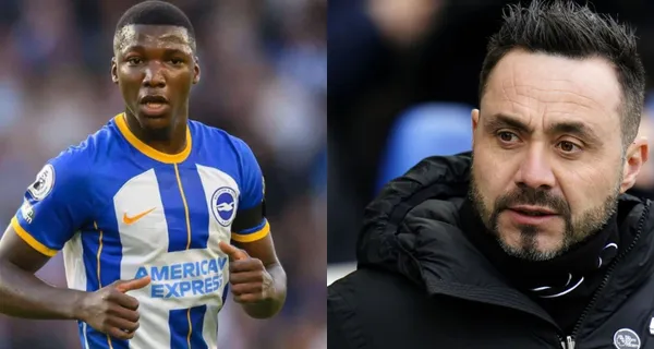 Lo que decidió hacer Roberto De Zerbi con Moisés Caicedo