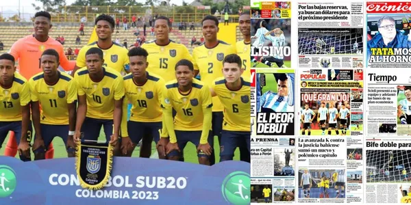 Lo que dice la prensa argentina de enfrentar a Ecuador Sub 20
