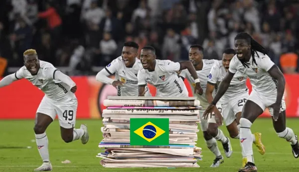 Lo que dijeron desde Brasil tras un nuevo título del conjunto ecuatoriano.