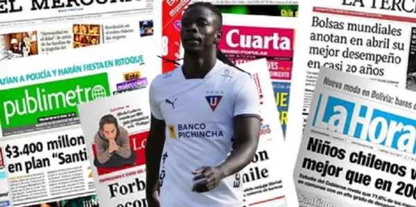 Lo que dijeron en Chile de Ade y Liga de Quito