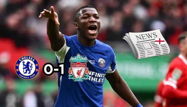 Lo que dijeron desde Inglaterra tras el juego de Caicedo ante Liverpool. FOTO: 'X'