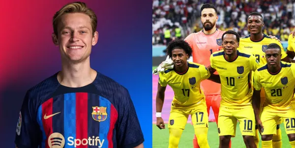 Lo que dijo el mediocampista del FC Barcelona sobre la Selección de Ecuador