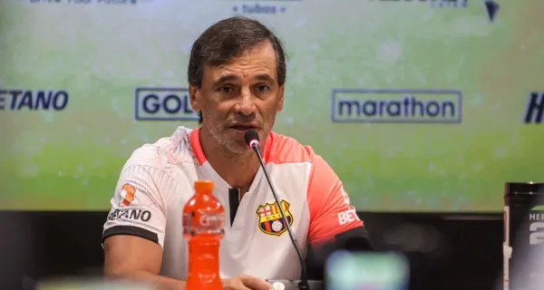 Lo que dijo Fabián Bustos luego del partido contra Mushuc Runa