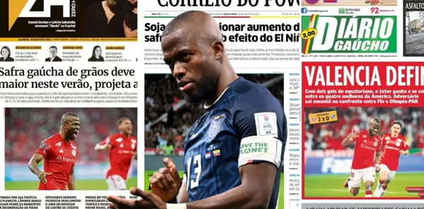 Lo que dijo la prensa brasileña al partido de Enner Valencia